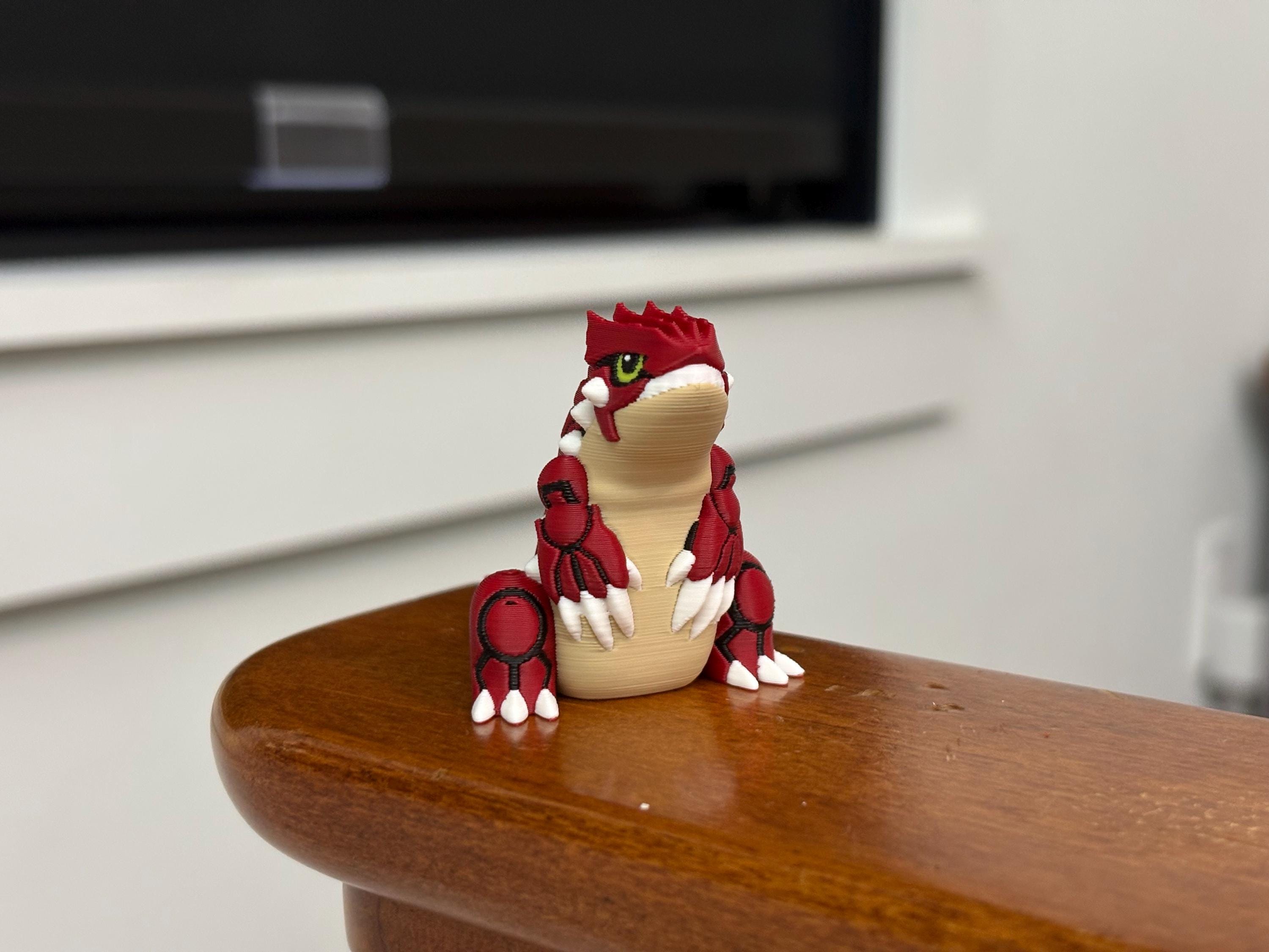 3-Pack Mini Legendary Weather Trio Collectibles - Rayquaza, Groudon, Kyogre -  3D Printed Miniatures