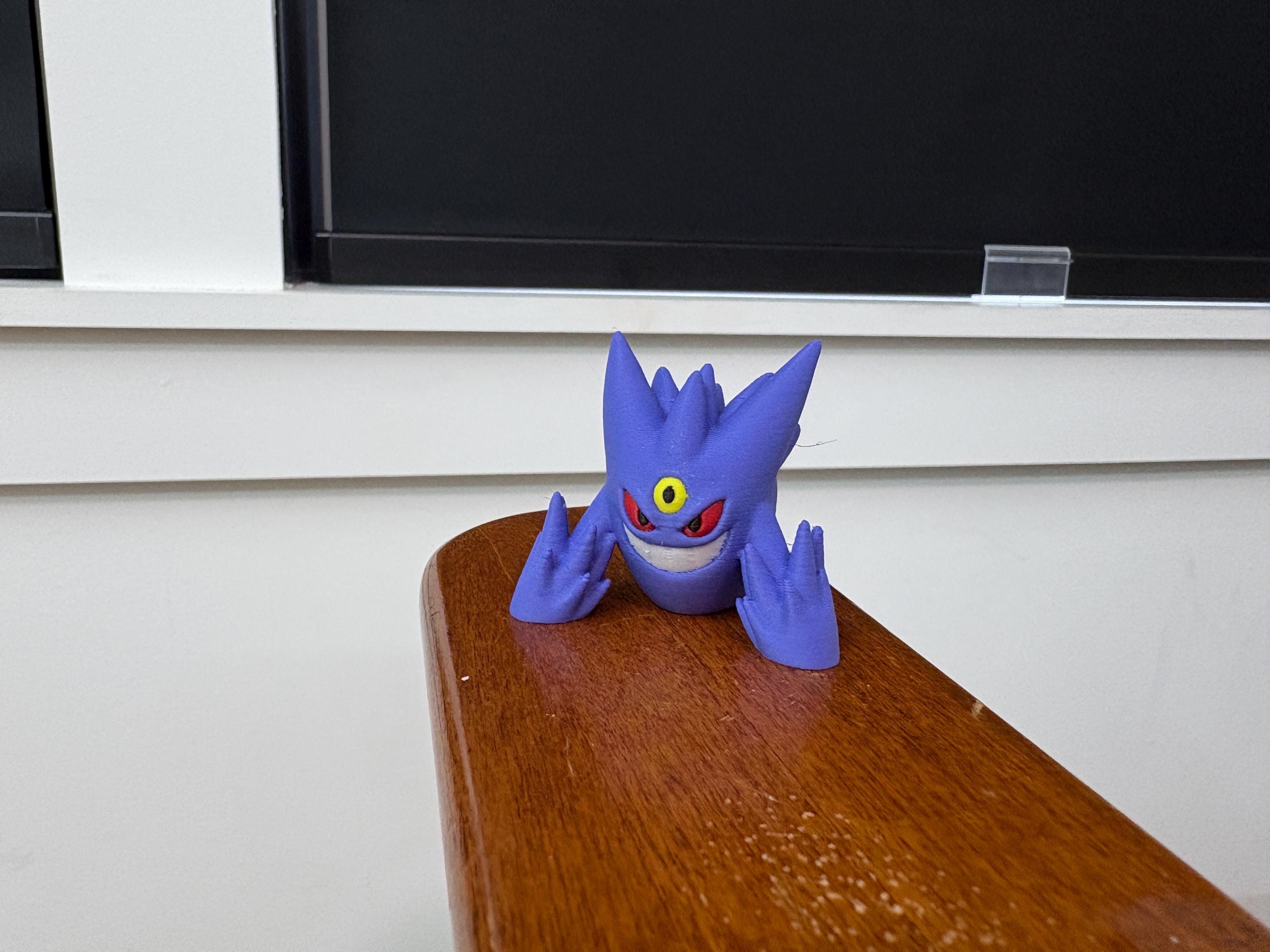 Geng Evolution Set - Gast Haunt Geng & Mega Geng - Pocket monster  3D Printed Figures, Gift, Desk Decor