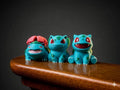 Mini Pocket Monster Figurines Set - Evolutions Starter Pack, Custom 3D Printed Miniature Collectibles, Gaming Desk Decor and Tabletop Toys
