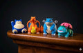 Charizard Blastoise Snorlax Venusaur Set – Pokemon 3D Printed Figures, Starter Final Evolutions, Anime Figures, Desk Decor, Gamer Gift