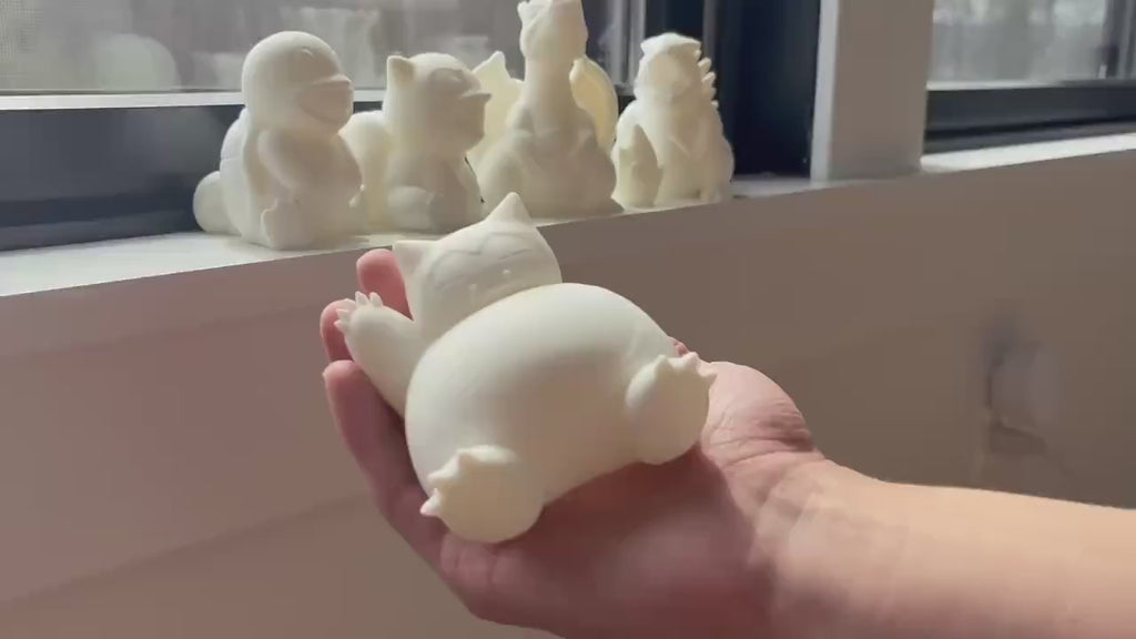 Paintable Poke Figures | Choose Your favorites | DIY Paintable 3D Printed Poke  | Mini Poke Model Kit | Poke Gift | Unpainted